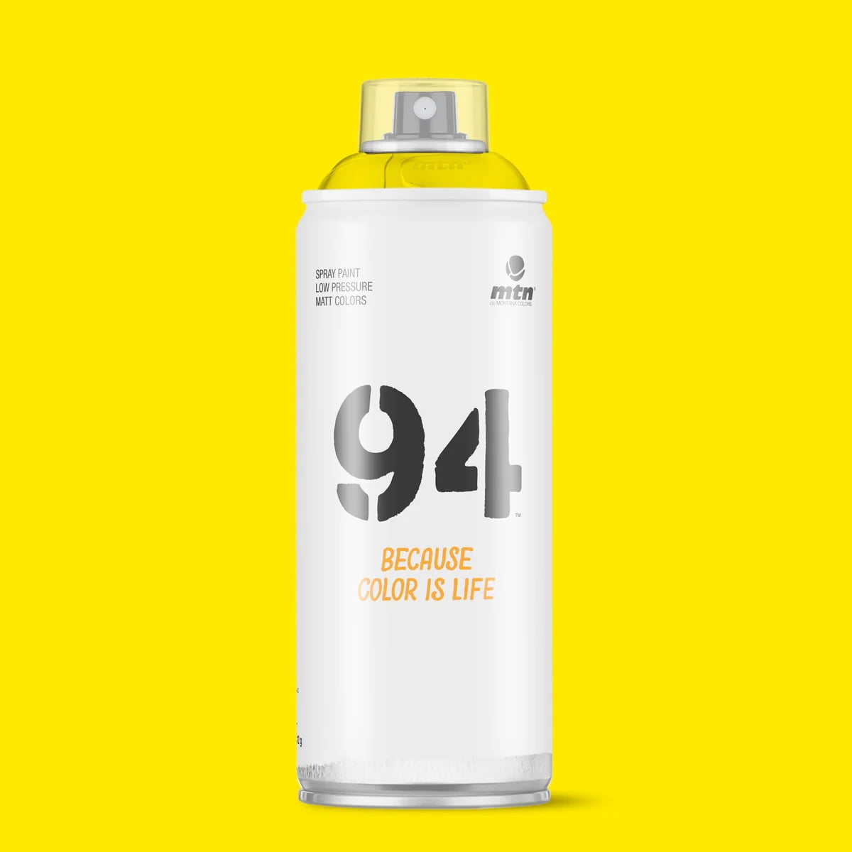 Montana Colors - Spray Montana 94 400ml - Pintura En Aerosol Amarillo Claro