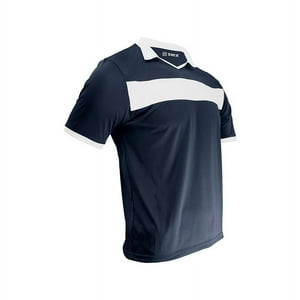Snix - Polera De Futbol Infantil Zid Azul Marino Franja Blanca Talla 12