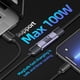 thumbnail image 2 of Adaptador USB C hembra a hembra GHQXZT 100 W de potencia 8K 60 Hz, 2 of 5