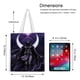 thumbnail image 5 of Moon Knight Bolso de tela con estampado de lienzo para mujer, bolsa de compras reutilizable y estética, con cremallera interior, regalo para mujer,38*45cm., 5 of 6