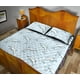 thumbnail image 2 of Juego De Cama Edredón Rayas Azul Delfín, 2 of 3