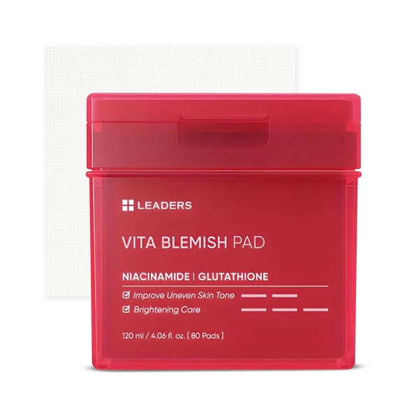 Solución dirigida Vita Pad de Skincare LEADERS, 80 pastillas x 120 ml
