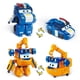 thumbnail image 1 of Set de juguetes Super Wings 5 en 1 de robots de rescate transformables, 1 of 7