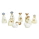thumbnail image 4 of 10 Piezas Belén de Navidad Set de Figuras Del Nacimiento Escultura Artística Adorno para Estantería de Resina con Fina Artesanía Adecuado para Oficin Multi, 4 of 5