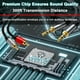 thumbnail image 3 of Interruptor de audio FlyRoadUp 4 entradas 1 salida A/B Aux 3.5 mm + RCA L/R, 3 of 3