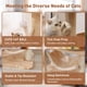 thumbnail image 5 of Madera Cat Tree XFWKUTPE 55 para gatos de interior con rascador, 5 of 9