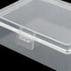 thumbnail image 5 of Caja de almacenamiento de plástico pequeña con tapa, 93 x 66 x 32 mm, mini contenedor de almacenamiento rectangular transparente para guardar cosas pequeñas como accesorios o bocadillos., 5 of 5