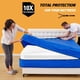 thumbnail image 2 of Funda impermeable BETU para colchones, tamaño king, 82 x 79 x 15, color azul, 2 of 6