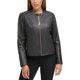 thumbnail image 2 of Chaqueta Cole Haan Clásica Moto De Cuero Mujer Negro L, 2 of 3