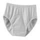 thumbnail image 2 of Pañales de tela para adultos, ropa interior protectora para la incontinencia, bragas de algodón reutilizables para mujeres, hombres y personas mayores Gris XXL, 2 of 5