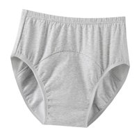 Ioensy - Pañal Para Adultos, Ropa Interior Para Incontinencia, De Algodón, Para Personas Mayores, Gris, Xxl