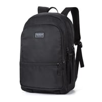 Mommore - Mochila Escolar Grande 3 Compartimientos 20L - Negro