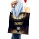 thumbnail image 4 of Bendy and the Ink Machine Bolso de tela con estampado de lienzo para mujer, bolsa de compras reutilizable y estética, con cremallera interior, regalo para mujer,38*45cm., 4 of 6