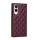 thumbnail image 4 of Funda Tipo Cartera Acolchada con Correa para Samsung Galaxy S25 EdgeRojo, 4 of 6