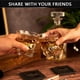 thumbnail image 5 of Juego de decantador para whisky Labeol 750 ml con vasos de acero inoxidable, 5 of 9