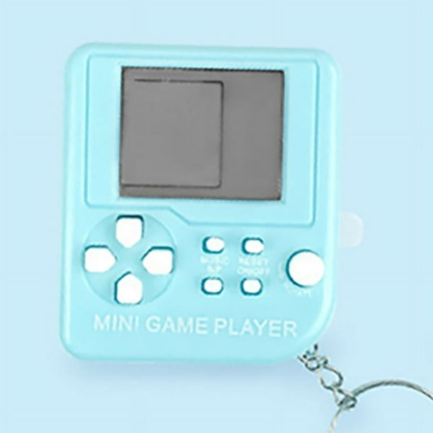 Mini Handheld Game Players Machine, Pocket Game Console, Built-in 26 Games Use For Key Chain Ring Holder Kids Gift
