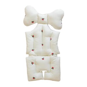 Bothyi - Cojín Para Cochecito De Bebé Colchón Universal Para Cochecito De Bebé Cereza