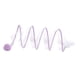 thumbnail image 3 of Túnel Plegable Para Gatos, Pista De Autojuego, Juguetes Para Gatos, Juguete De Primavera Para Gatito Violeta, 3 of 5