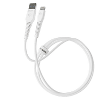 Cable Cargador Sleve Line X Usb A Lightning White