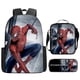 thumbnail image 1 of 3pcs/set Kids Spiderman School Bags For Boys Girls 16inch Marvel Superhero Backpack Children Primary Book Bag Schoolbag, 1 of 3