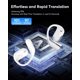 thumbnail image 2 of Paekole Auriculares Traductores con IA, 198 idiomas, diseño abierto, 2 of 8