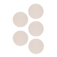 Magideal - 5X Gasa Redonda De Tela, Alfombrilla De Malla Para Revestimiento De Transpirable, Alfombrilla Al Para Bollos Rellenos De Alimentos Para Al