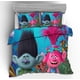 thumbnail image 2 of Cartoon Disney Trolls Print Quilt Duvet Cover Set Pillowcase Comforter Cover3-Piece Bedding Set, 2 of 5