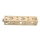 thumbnail image 5 of Bloque De Madera Con Agujeros, Fácil De Instalar, Juguete Para Masticar Pájaros Para Guacamayos, Periquitos, 20 Cm X 4 Cm X 4 Cm, 5 of 5