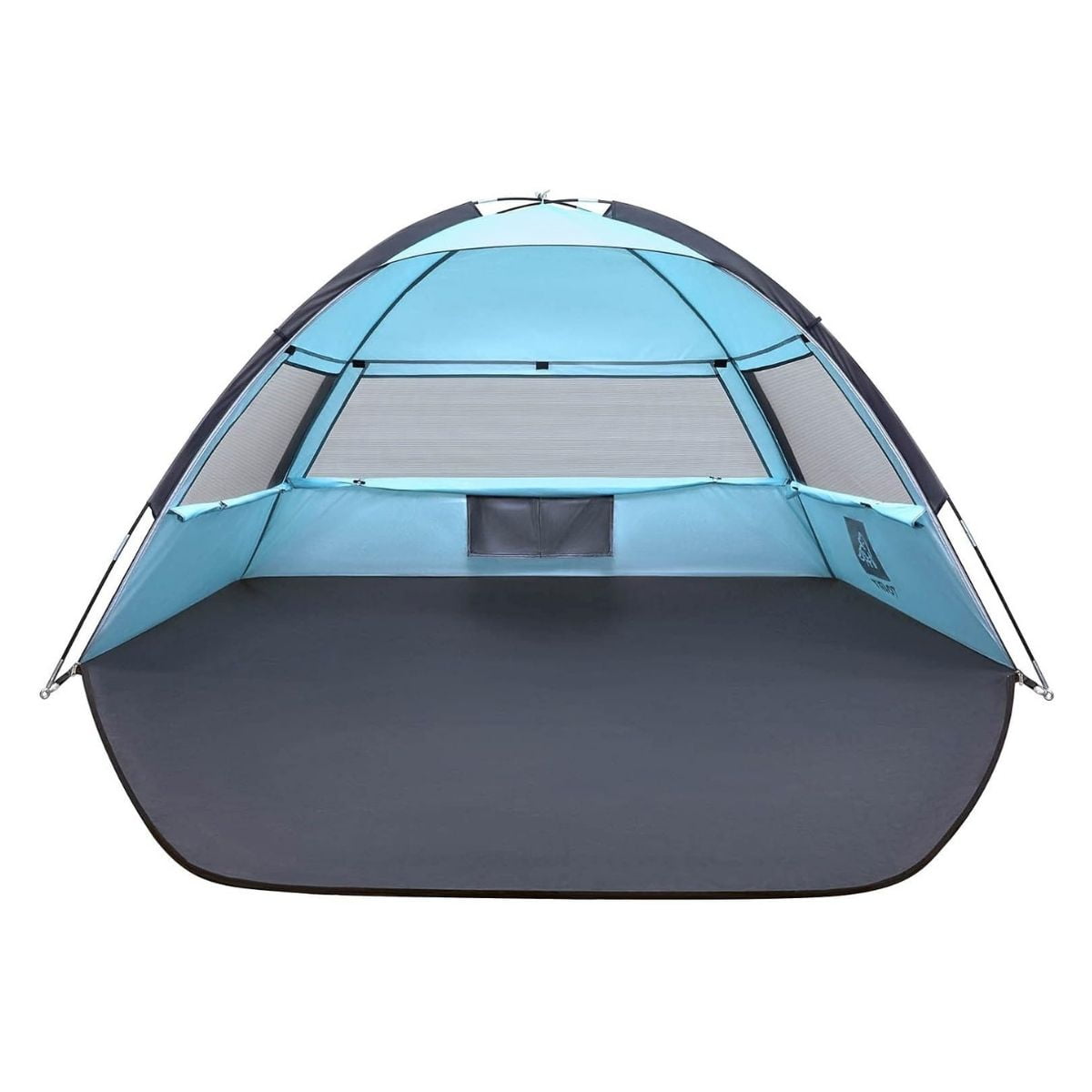 Tourit Carpa De Playa Desplegable 2-3 Personas - Azul