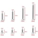 thumbnail image 2 of Kit surtido de 800 tornillos autorroscantes pequeños M2, tornillos para madera de cabeza plana Phillips avellanada (M2: 4 mm, 5 mm, 6 mm, 8 mm, 10 mm, 12 mm, 16 mm y 20 mm), 2 of 6
