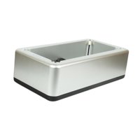 Ioensy - Máquina Dispensadora De Fundas Para Zapatos, Antideslizante, Con Hebilla En T, Inteligente, Portátil, Reutilizable, Color Plateado