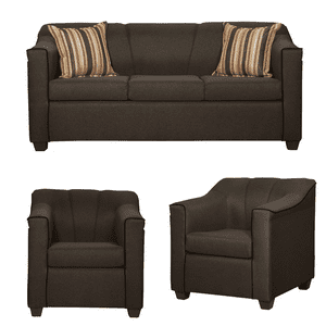 Ruzam Mobel - Juego De Living 3-1-1 Venecia Cafe Lino