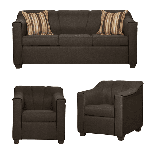 Ruzam Mobel - Juego De Living 3-1-1 Venecia Cafe Lino