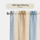thumbnail image 3 of Cortina de ventana Achim Spectrum Rod Pocket Panel, 50 x 213 cm, plata y oro, 3 of 6