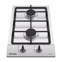 Fensa - Encimera A Gas 2 Platos Encendido Eléctrico Fce Fce 2Hf Gl Inox
