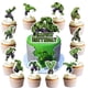 thumbnail image 1 of Suministros para fiestas de cumpleaños LDAKZFV Hulk con 1 adorno para tartas, 24 adornos para magdal, 1 of 5
