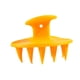 thumbnail image 4 of Champú Para El Cabello Cepillo Peine Para Ducha Baño Limpieza Profunda Cabezal Lavado Peine Naranja, 4 of 5
