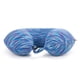 thumbnail image 4 of Almohada de viaje Miami CarryOn Space Dye de espuma viscoelástica, verde azulado/morado, 4 of 7