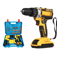 Genérico - Taladro Inalámbrico Atornillador Recargable - Kit Completo