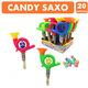 thumbnail image 1 of Dulces Candy Saxo Mabú - Libre De Sellos (Display De 20 Un), 1 of 3