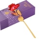 thumbnail image 2 of 24K Gold Forever Rose Flor Sumergida Artificial Regalo Del Día De San Valentín Para Su Rojo, 2 of 5