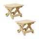 thumbnail image 3 of Taburete Plegable De Madera Para Acampar, Taburete De Picnic Para Comer Al Aire Libre, Pesca, Resistente, 3 of 5