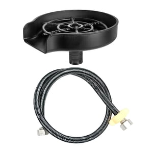 Bothyi - Grifo De Plástico Taza Enjuagadora Jarra Lavadora De Taza De Hotel Manguera De 50 Cm