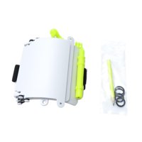 Magideal - Pizarra De Escritura Para Buceo Con Lápiz Con 4 Anillos O Accesorio De Buceo Premium Con Correa Para Brazo Impermeable 3 Paneles Pizarra Para Muñeca D