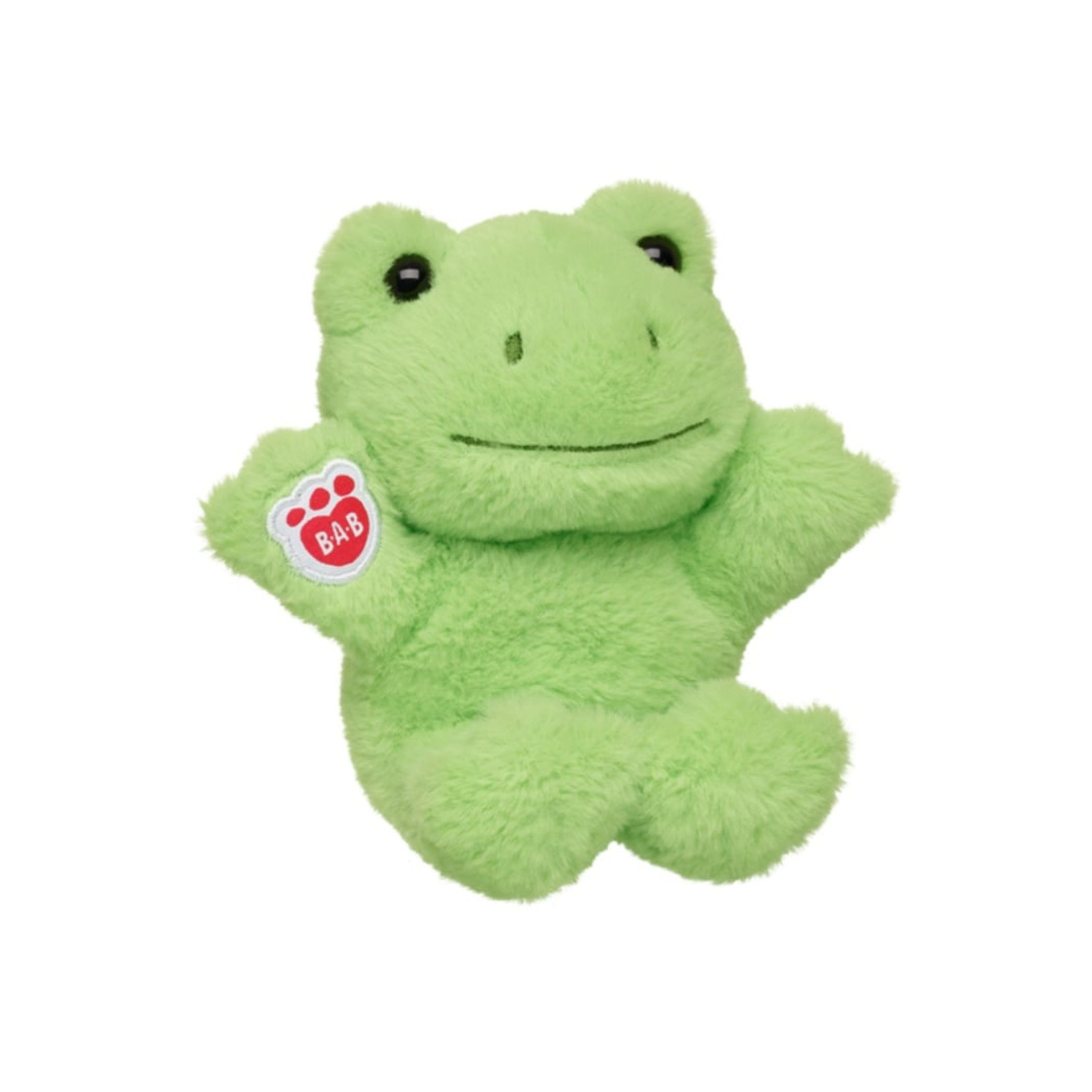 Mini Peluche Build A Bear Rana Verde Bean