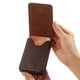 thumbnail image 5 of Portatarjetas Outus de Cuero PU Negro y Café - Pack de 2, 5 of 6