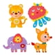 thumbnail image 3 of Kit de Costura DIY de 4 Piezas, Suministros de Costura Y Manualidades para Niños, Material de Muñeca de Animales para Recuerdos de Fiesta en El Jardín Estilo B, 3 of 5