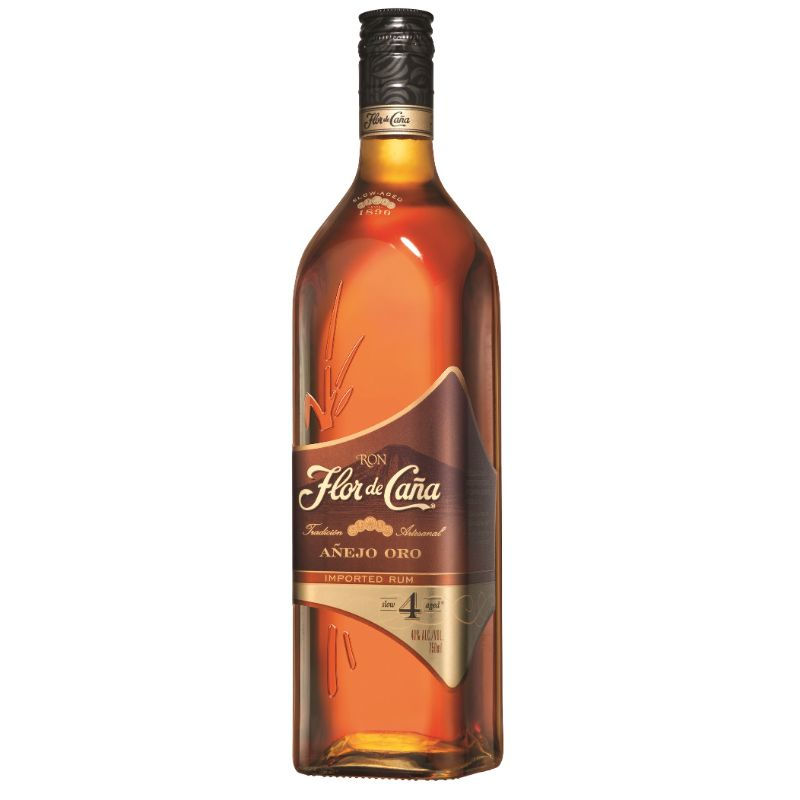 Ron Añejo 37,5° Botella 750 cc Flor de Caña
