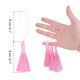thumbnail image 2 of Mini Silky Bookmark Tassels Uxcell Rosa, 2 of 3