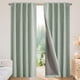 thumbnail image 1 of Cortinas opacas Joydeco de lino 100% bloqueadoras de luz, 100 x 230 cm, 1 of 9